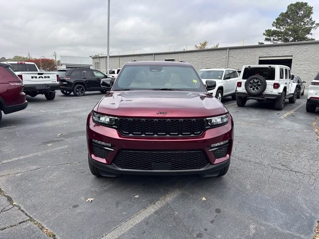 2025 Velvet Red Pearlcoat Jeep Grand Cherokee Limited RWD SUV