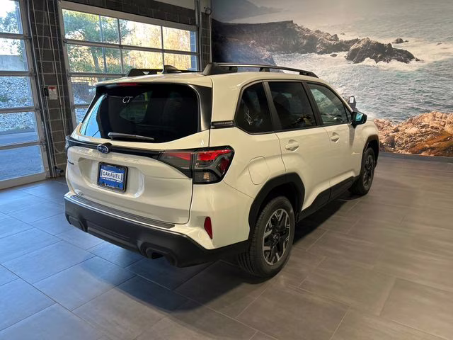 2026 Crystal White Pearl Subaru Forester Premium AWD SUV