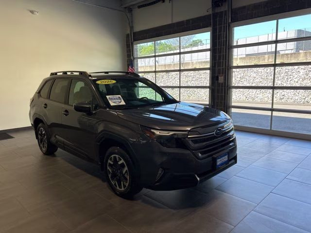 2026 Magnetite Gray Metallic Subaru Forester Premium AWD SUV