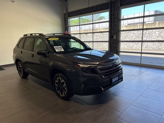 2026 Magnetite Gray Metallic Subaru Forester Premium AWD SUV