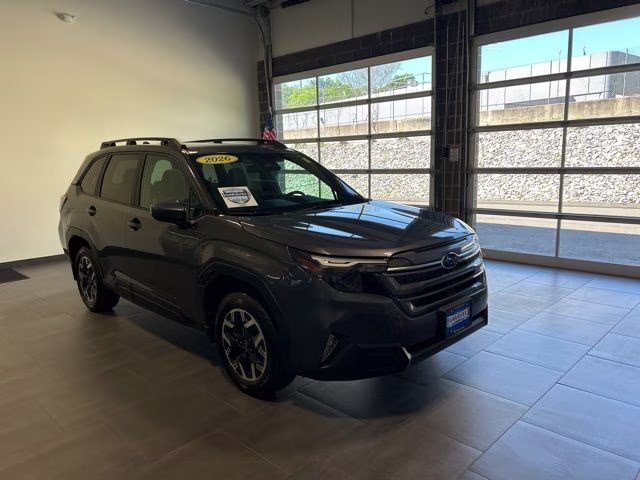 2026 Magnetite Gray Metallic Subaru Forester Premium AWD SUV