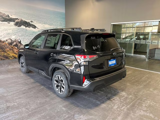 2026 Crystal Black Silica Subaru Forester Premium AWD SUV