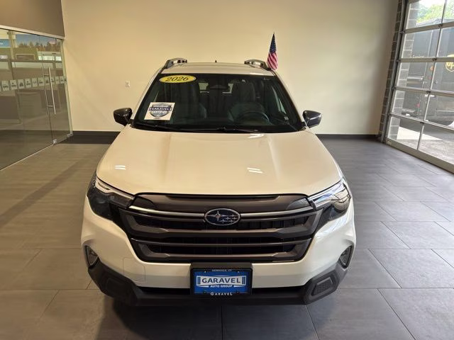 2026 Crystal White Pearl Subaru Forester Premium AWD SUV