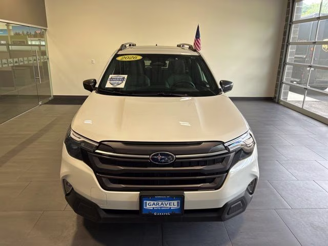 2026 Crystal White Pearl Subaru Forester Premium AWD SUV