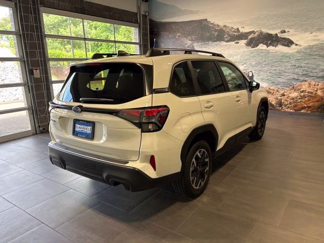 2026 Crystal White Pearl Subaru Forester Premium AWD SUV