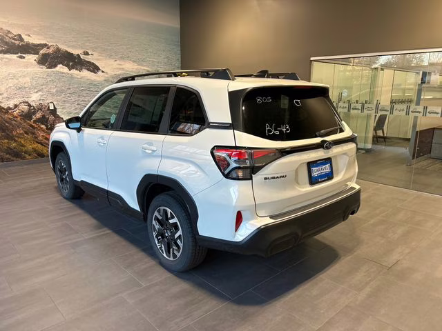 2026 Crystal White Pearl Subaru Forester Premium AWD SUV