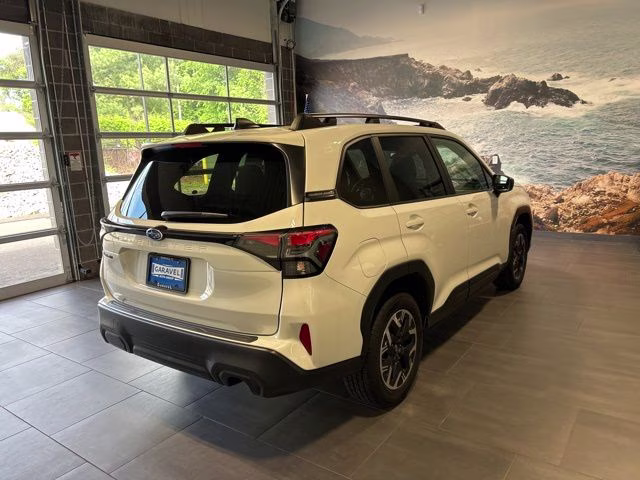 2026 Crystal White Pearl Subaru Forester Premium AWD SUV
