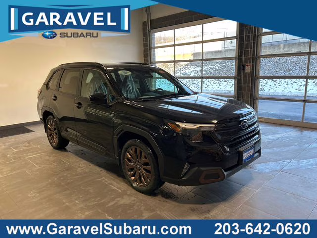 2026 Crystal Black Silica Subaru Forester Sport AWD SUV