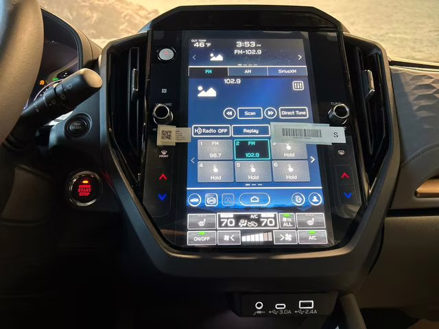 2026 Crystal Black Silica Subaru Forester Sport AWD SUV