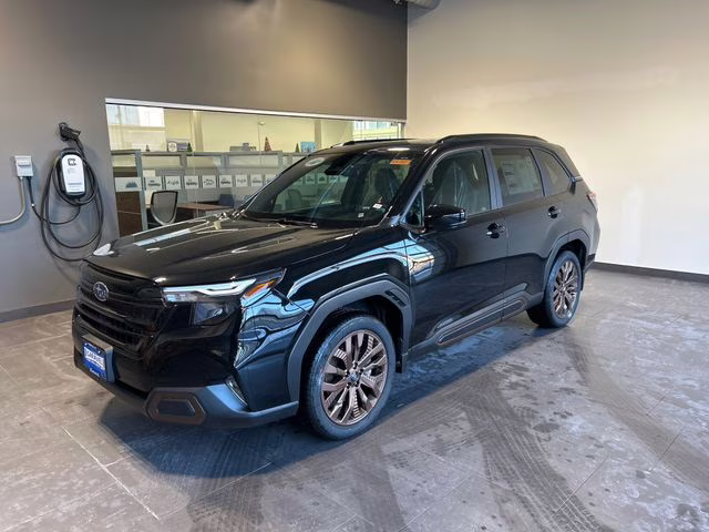 2026 Crystal Black Silica Subaru Forester Sport AWD SUV