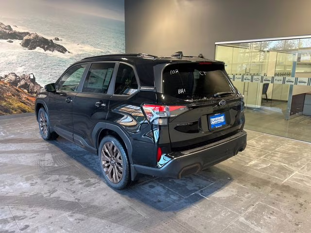 2026 Crystal Black Silica Subaru Forester Sport AWD SUV