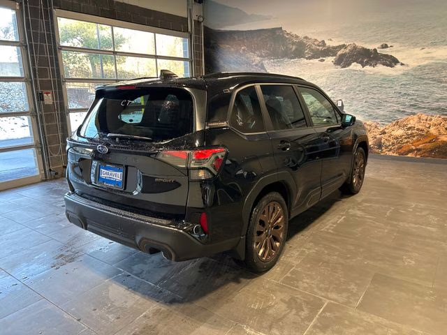 2026 Crystal Black Silica Subaru Forester Sport AWD SUV