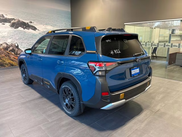 2026 Geyser Blue Subaru Forester Wilderness AWD SUV