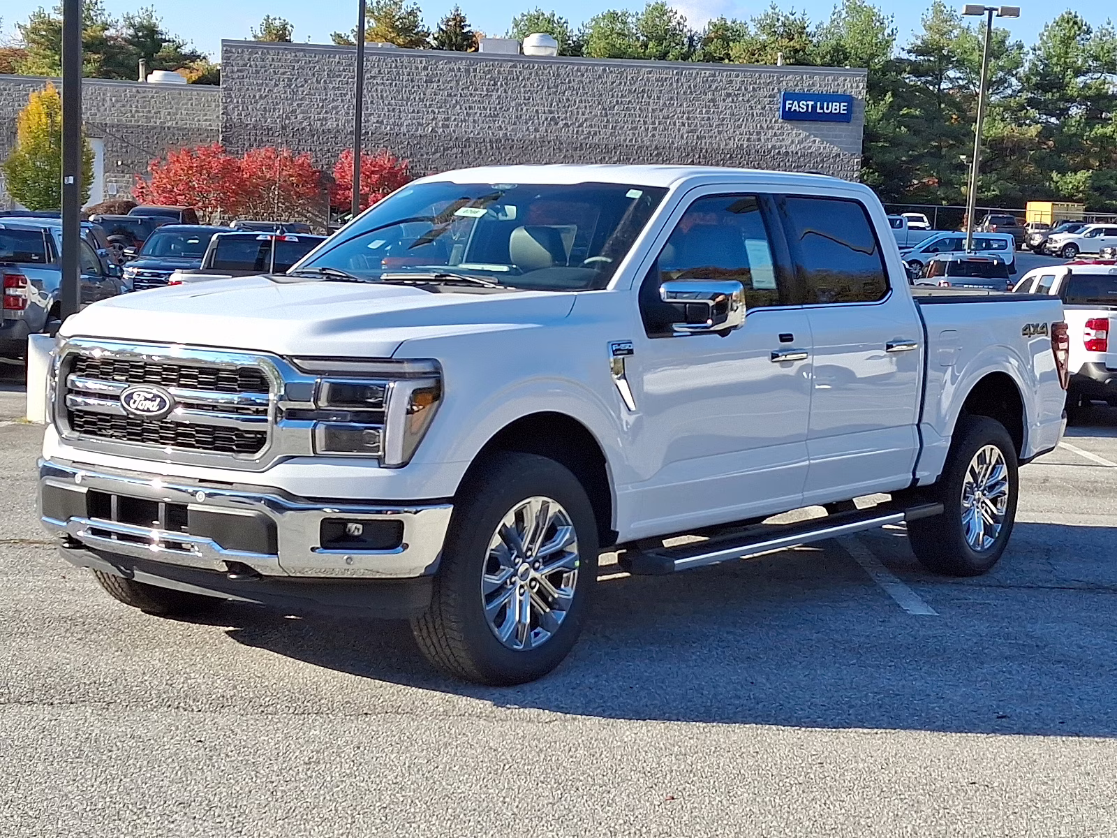 2025 Space White Metallic - A3 Ford F-150 LARIAT 4X4