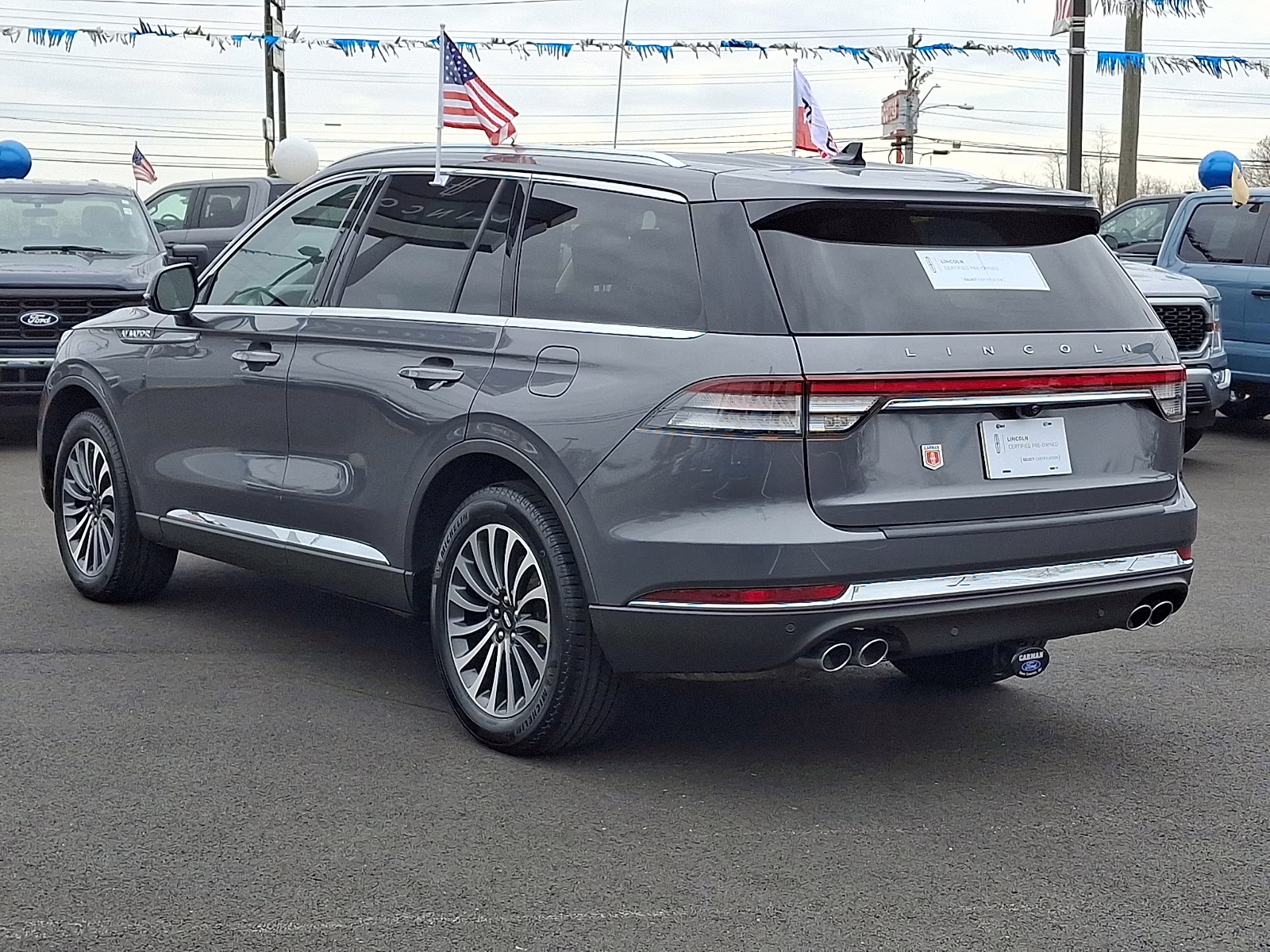 2022 Asher Gray Metallic Clearcoat - M7 Lincoln Aviator Standard AWD