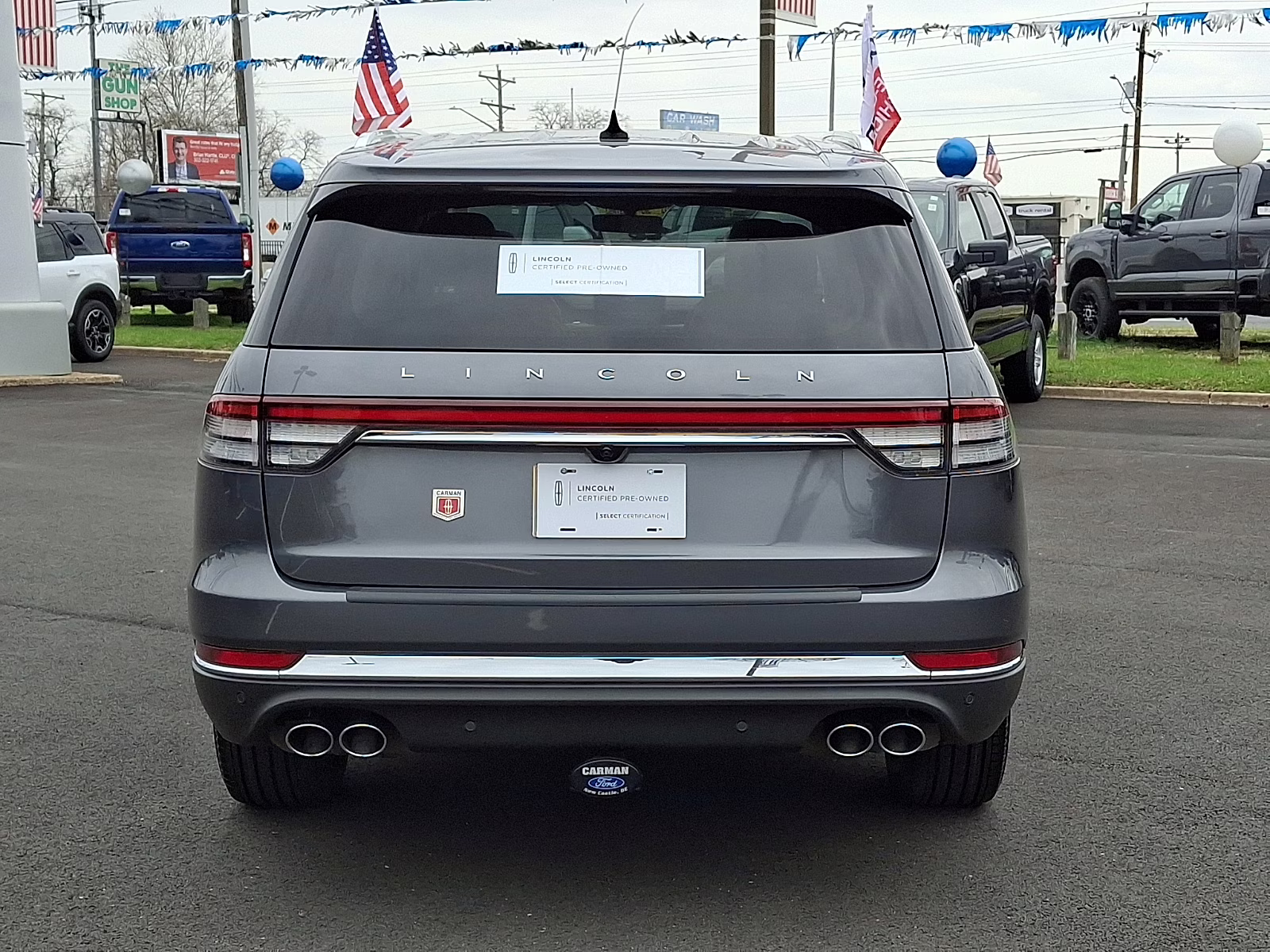 2022 Asher Gray Metallic Clearcoat - M7 Lincoln Aviator Standard AWD