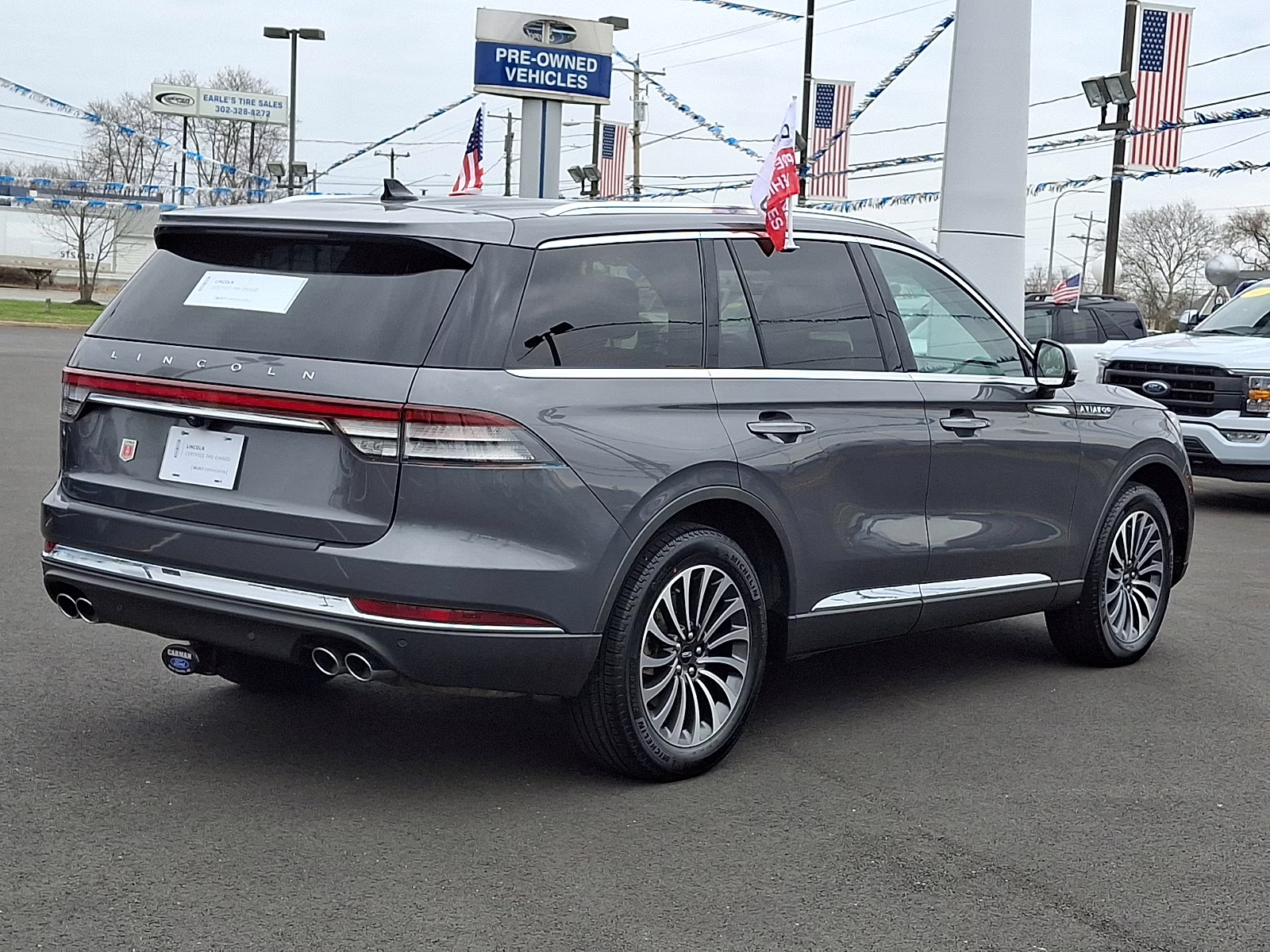 2022 Asher Gray Metallic Clearcoat - M7 Lincoln Aviator Standard AWD