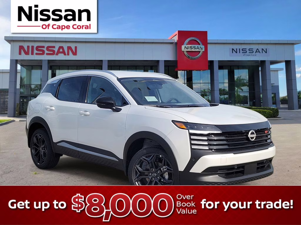 2026 Aspen White Nissan Kicks SR FWD SUV