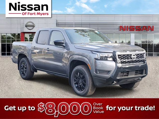 2026 Gun Metallic Nissan Frontier SV 4X4 Truck