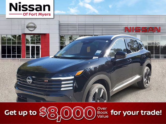 2026 Super Black Nissan Kicks SR FWD SUV