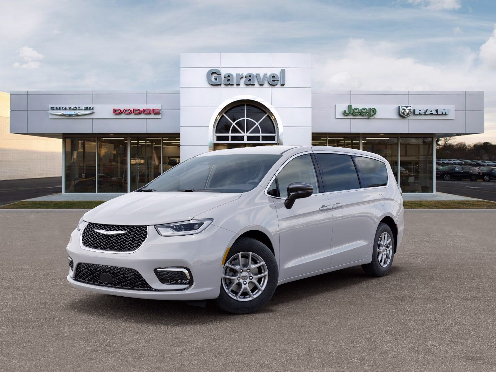 2025 Bright White Clearcoat Chrysler Pacifica Select FWD Van