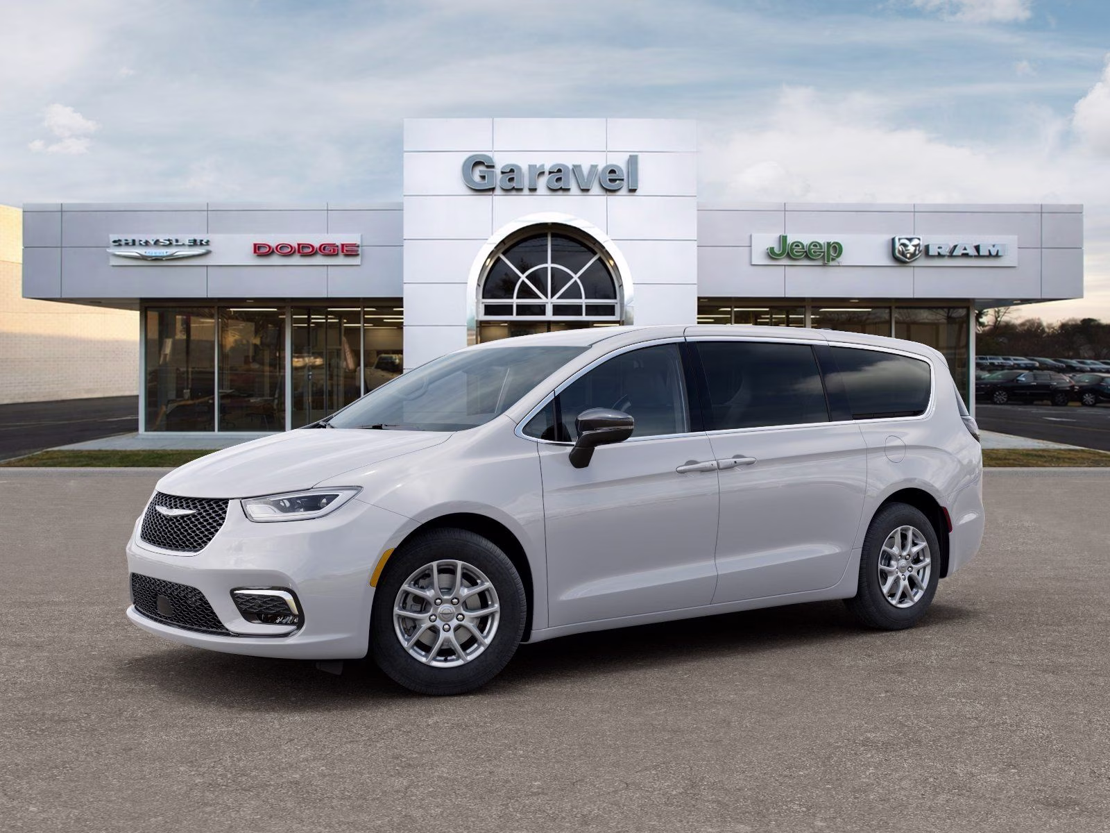 2025 Bright White Clearcoat Chrysler Pacifica Select FWD Van