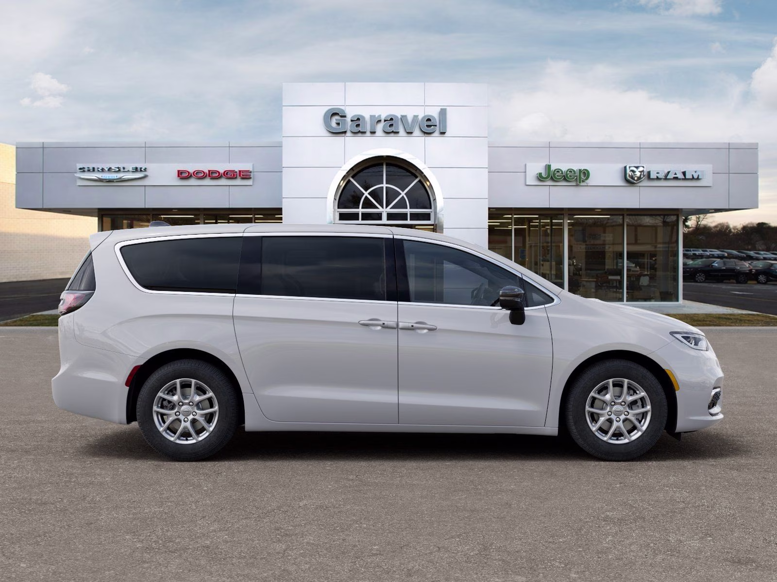 2025 Bright White Clearcoat Chrysler Pacifica Select FWD Van