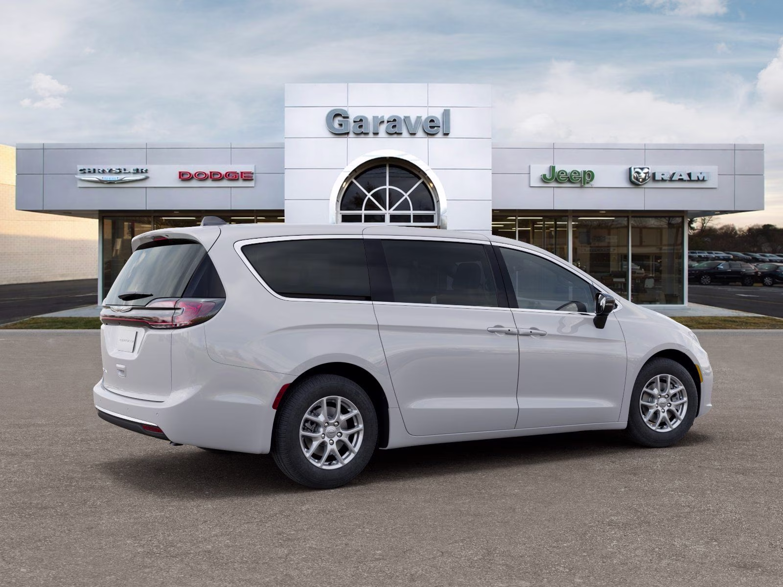 2025 Bright White Clearcoat Chrysler Pacifica Select FWD Van