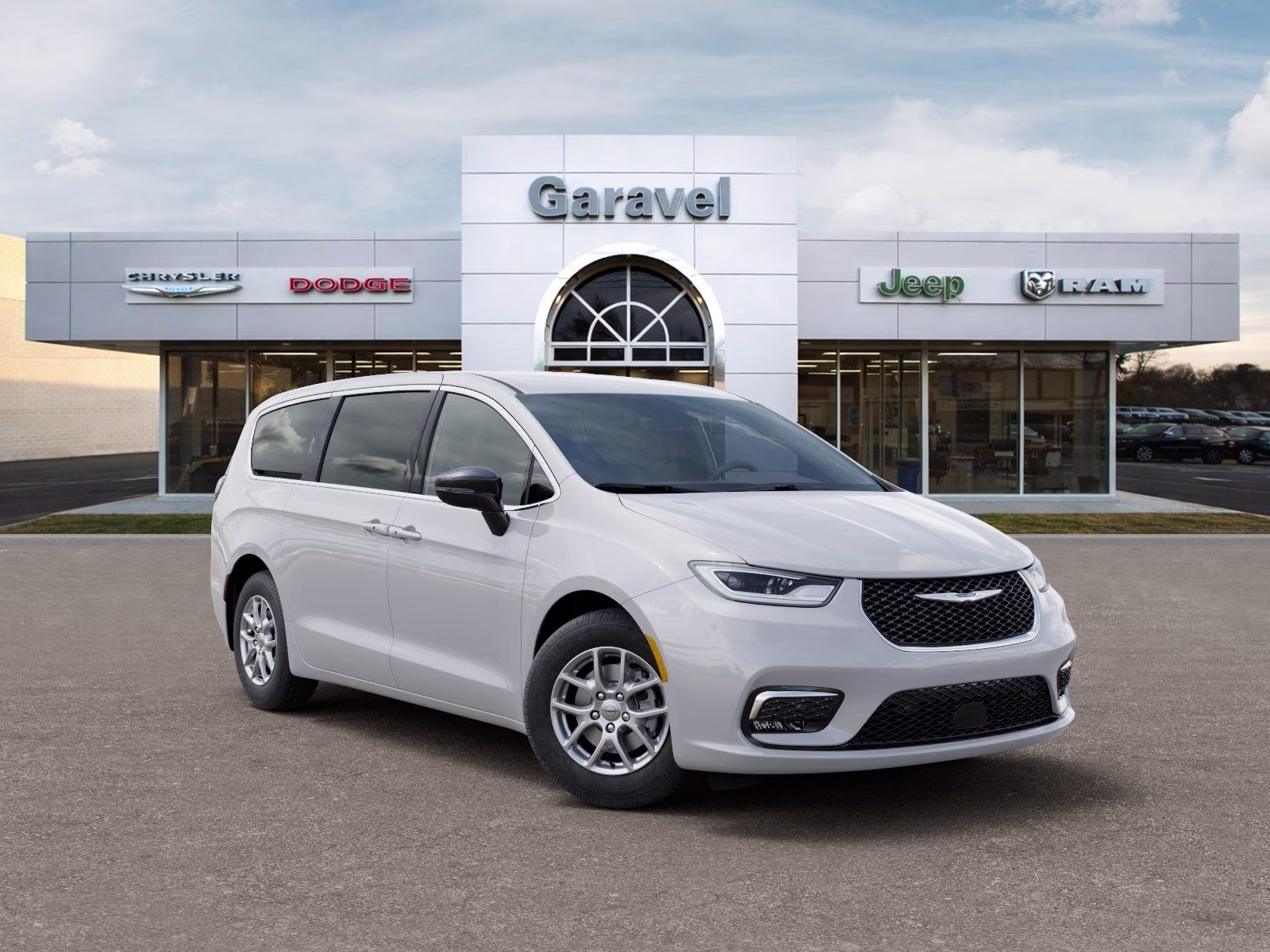 2025 Bright White Clearcoat Chrysler Pacifica Select FWD Van