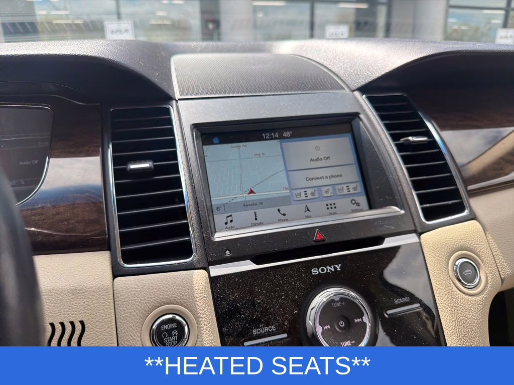 2017 Ruby Red Metallic Ford Taurus Limited FWD Sedan