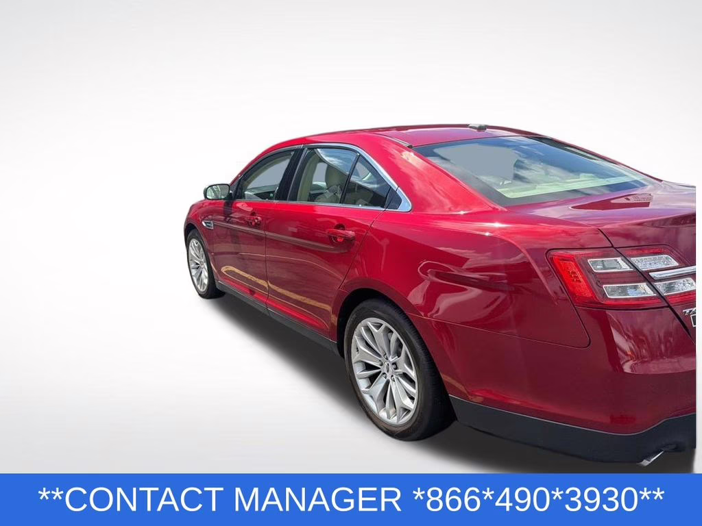 2017 Ruby Red Metallic Ford Taurus Limited FWD Sedan
