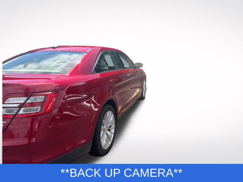 2017 Ruby Red Metallic Ford Taurus Limited FWD Sedan