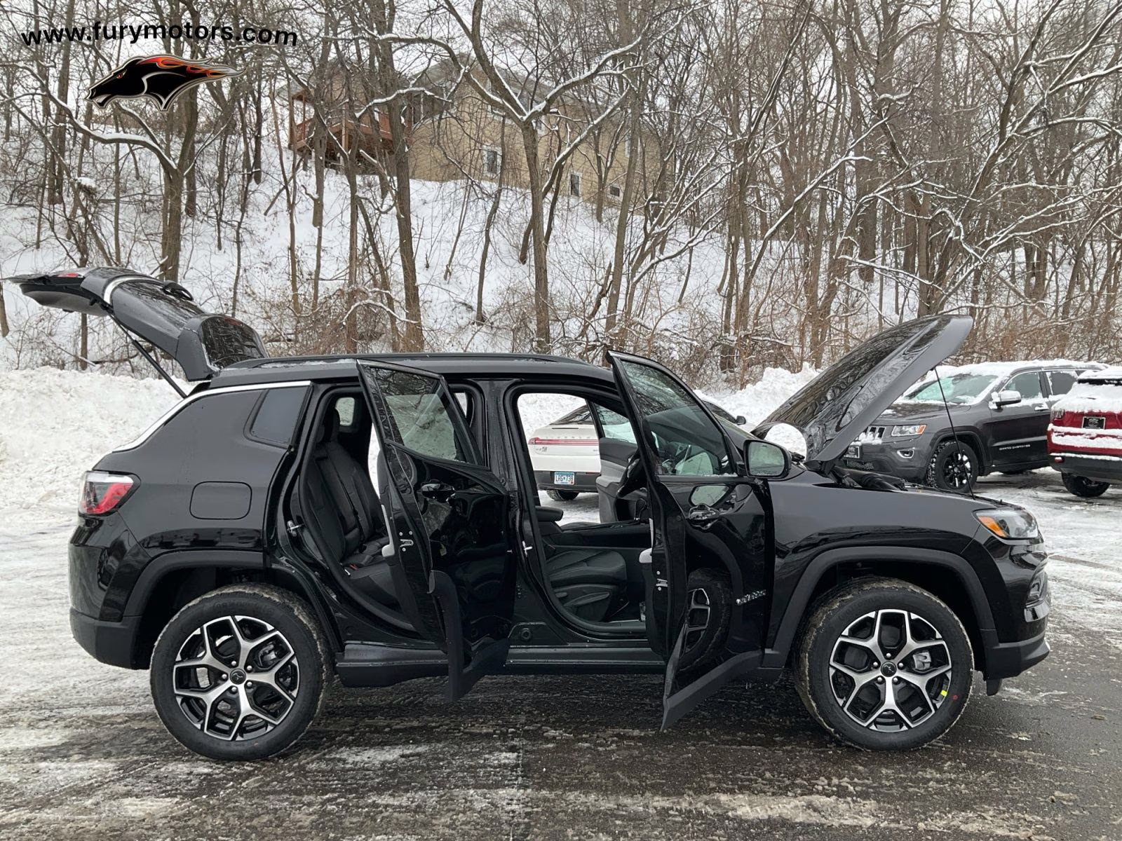 2026 Diamond Black Crystal Pearlcoat Jeep Compass Limited 4X4 SUV