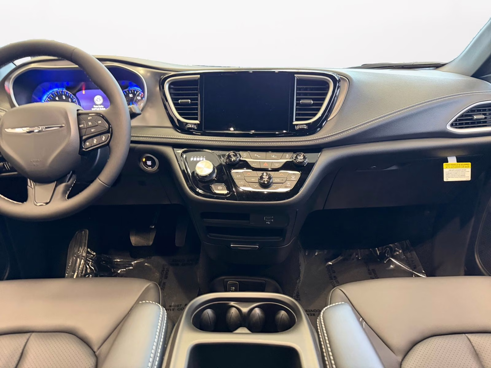 2026 Silver Mist Clearcoat Chrysler Pacifica Select AWD Van