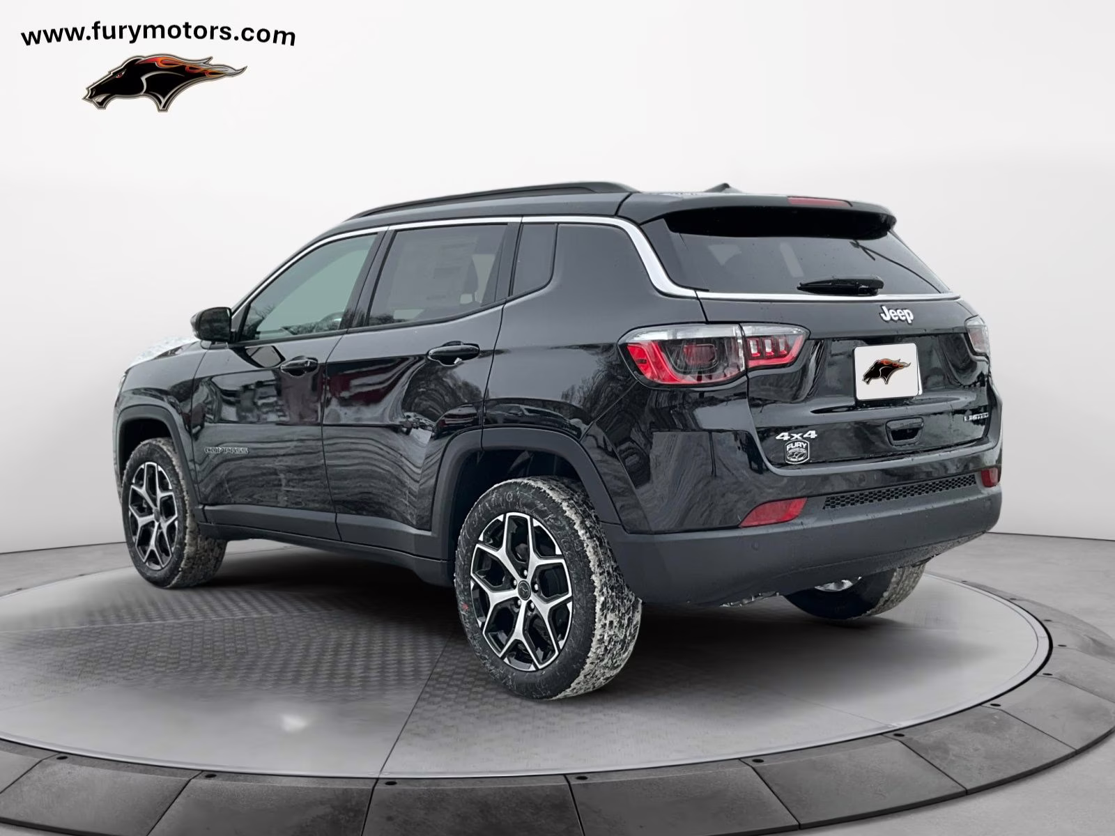 2026 Diamond Black Crystal Pearlcoat Jeep Compass Limited 4X4 SUV