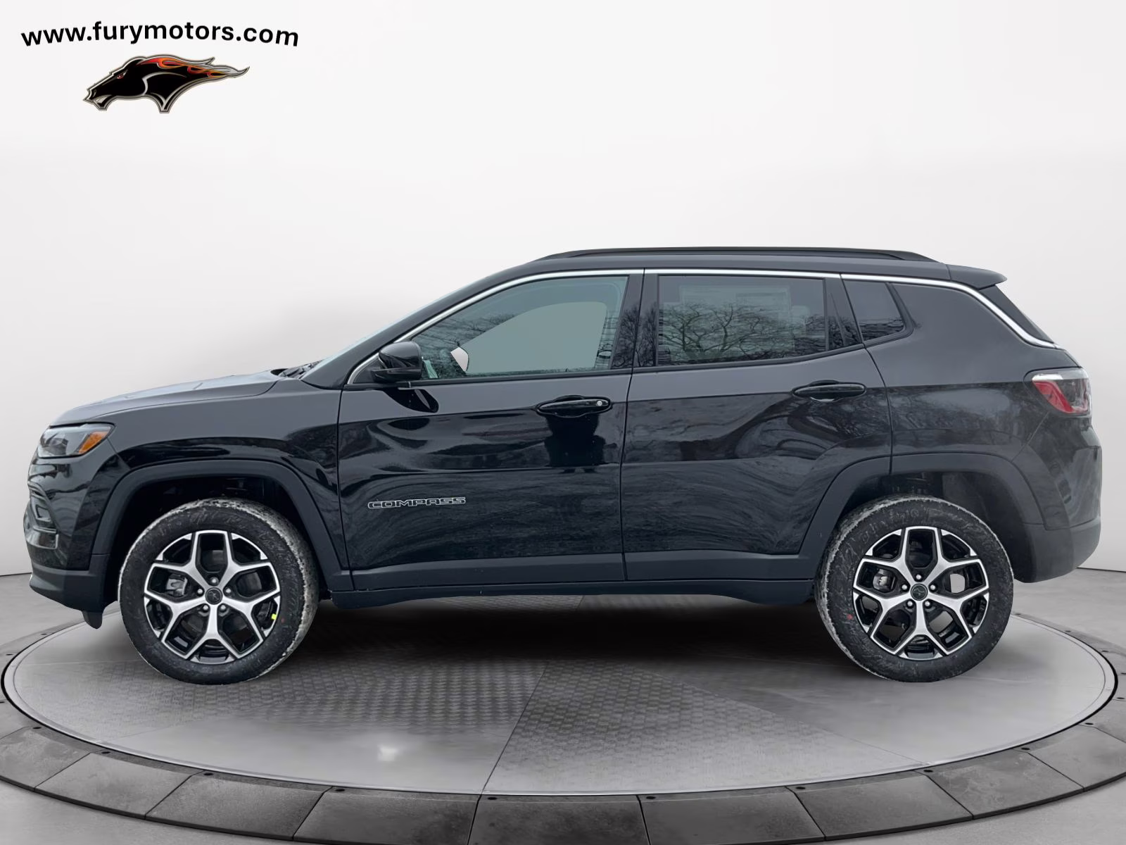 2026 Diamond Black Crystal Pearlcoat Jeep Compass Limited 4X4 SUV