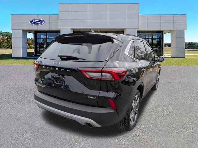 2025 Black Metallic Ford Escape Platinum AWD SUV