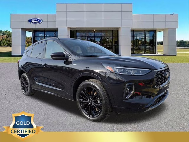 2023 Black Metallic Ford Escape ST-Line Elite AWD SUV