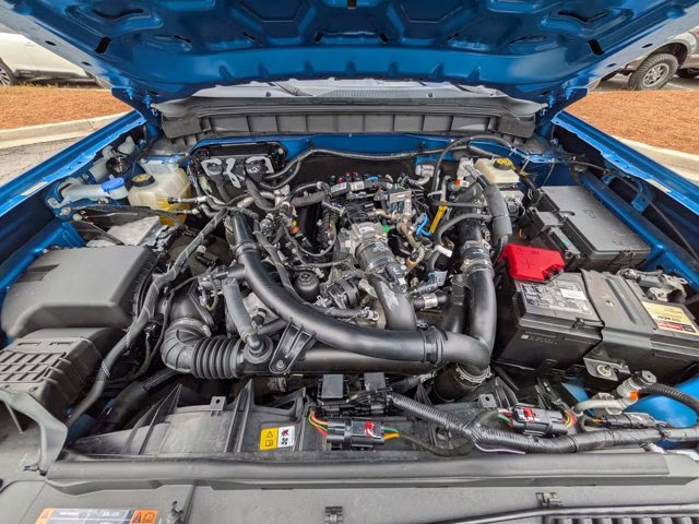 2021 Blue Metallic Ford Bronco Badlands 4X4 Convertible