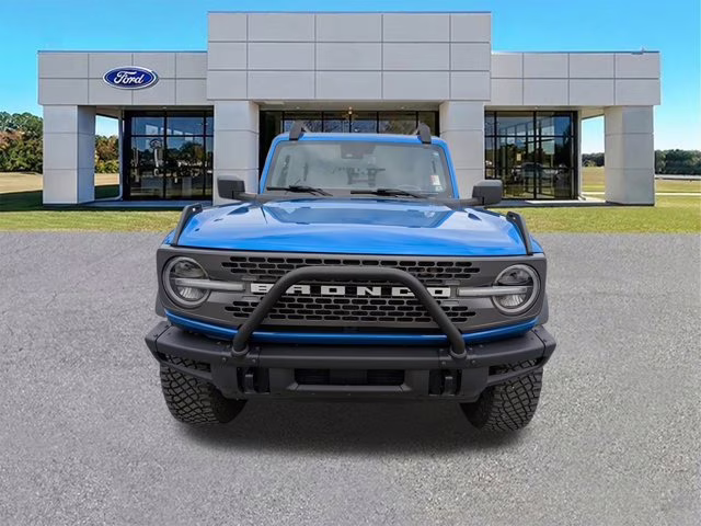 2021 Blue Metallic Ford Bronco Badlands 4X4 Convertible