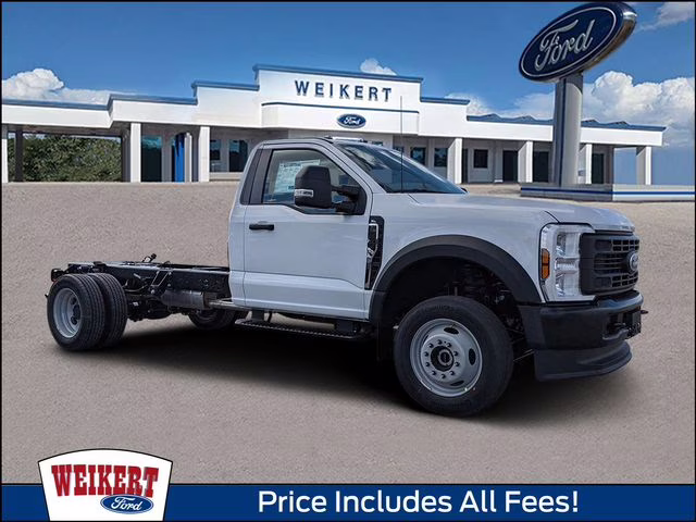 2026 Oxford White Ford Super Duty F-550 DRW XL 4X4 Chassis