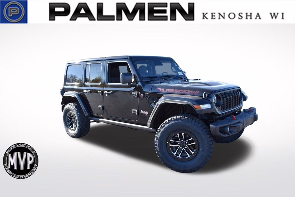 2026 Black Clearcoat Jeep Wrangler Rubicon X 4X4 SUV