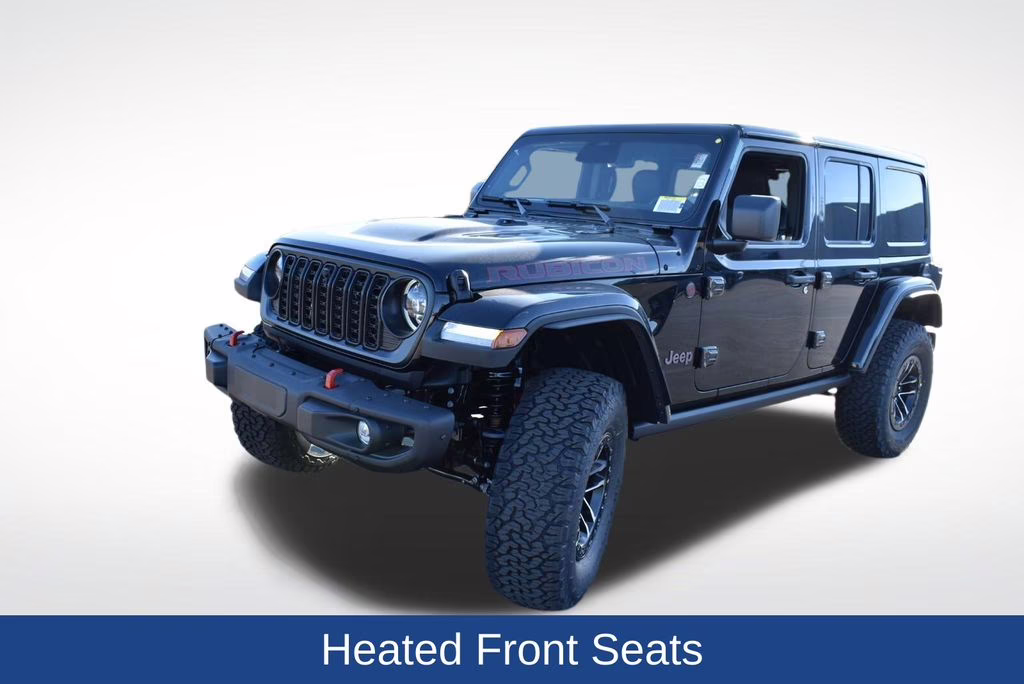 2026 Black Clearcoat Jeep Wrangler Rubicon X 4X4 SUV