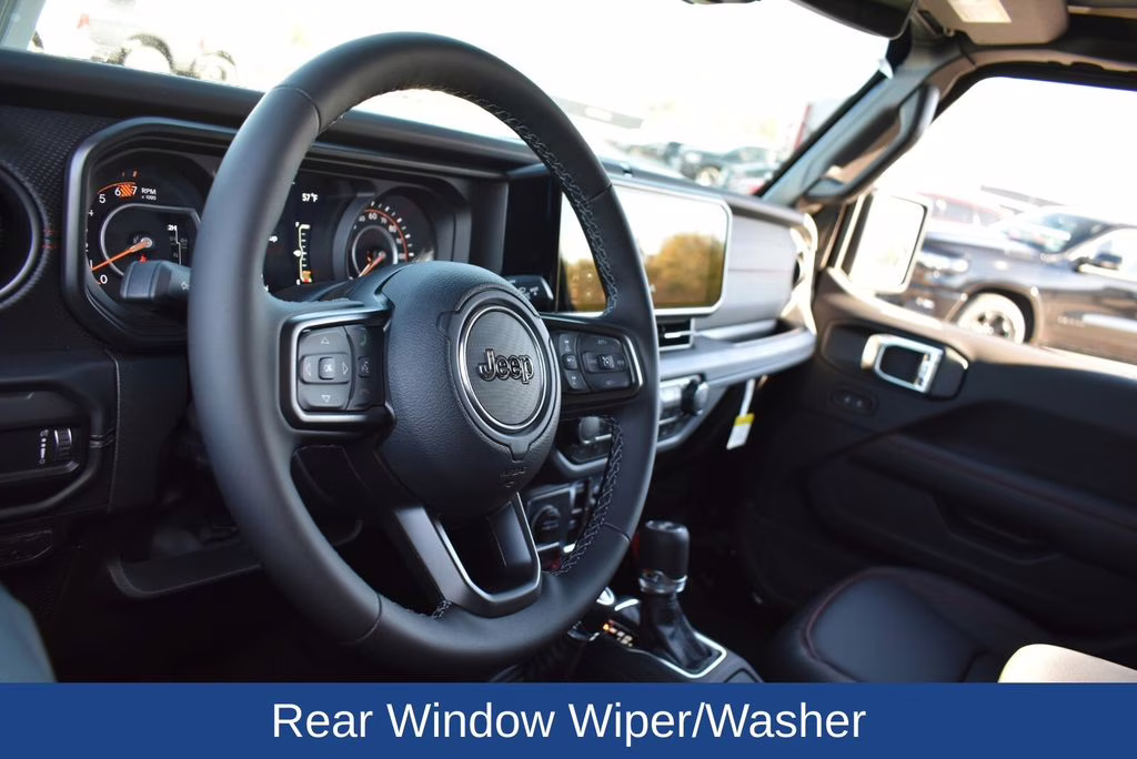 2026 Black Clearcoat Jeep Wrangler Rubicon X 4X4 SUV