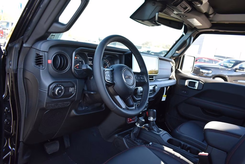 2026 Black Clearcoat Jeep Wrangler Rubicon X 4X4 SUV