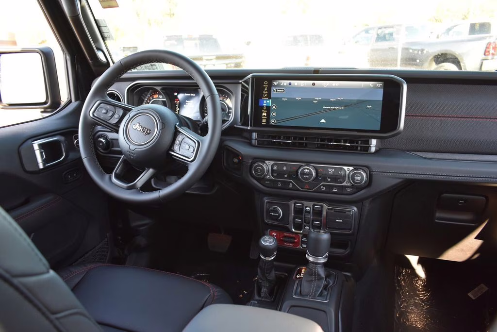 2026 Black Clearcoat Jeep Wrangler Rubicon X 4X4 SUV