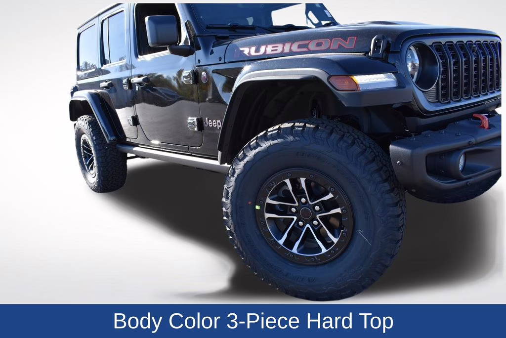 2026 Black Clearcoat Jeep Wrangler Rubicon X 4X4 SUV
