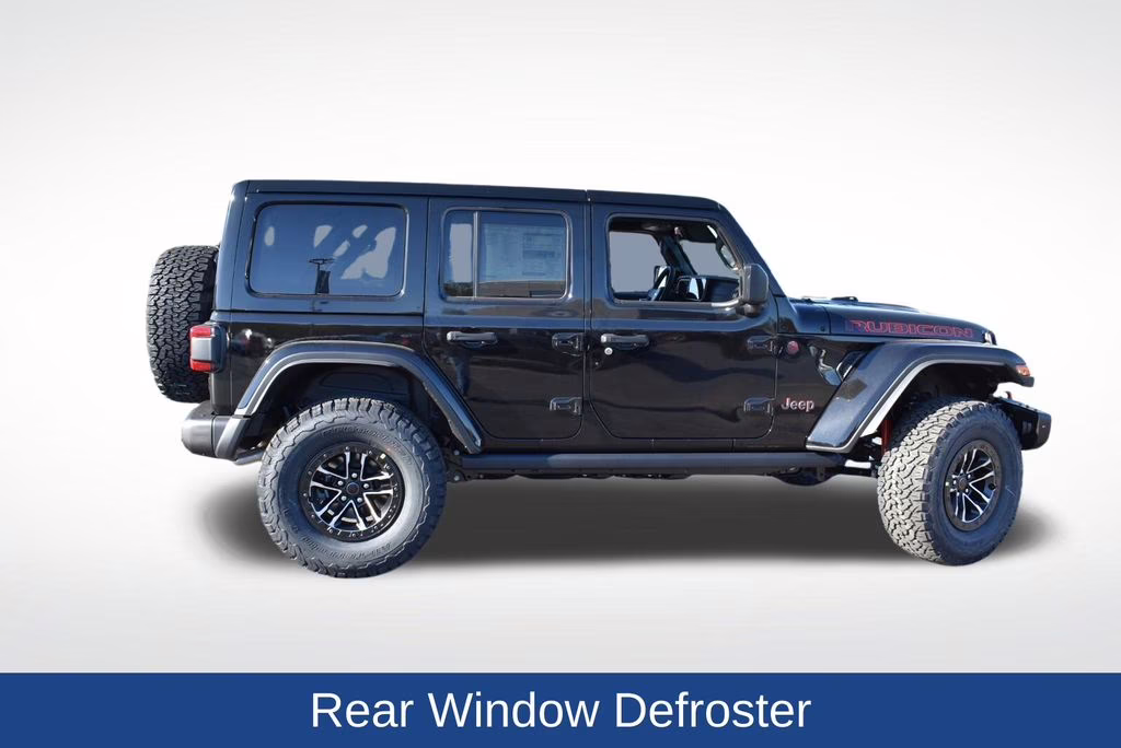2026 Black Clearcoat Jeep Wrangler Rubicon X 4X4 SUV