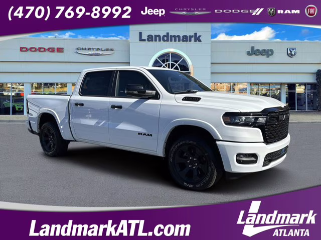 2026 Bright White Clearcoat Ram 1500 Big Horn 4X4 Truck