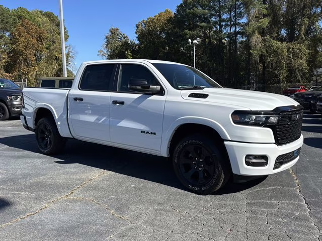 2026 Bright White Clearcoat Ram 1500 Big Horn 4X4 Truck